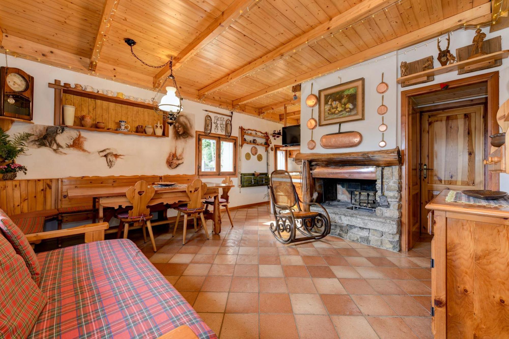 Chalet "Baita Cavacca" Crone Exterior foto
